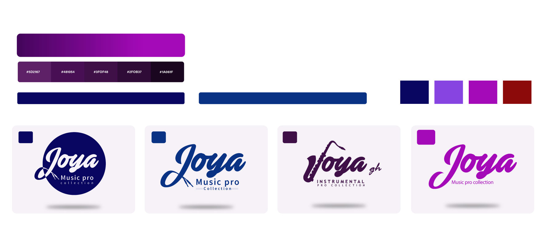 Logo samples explorations