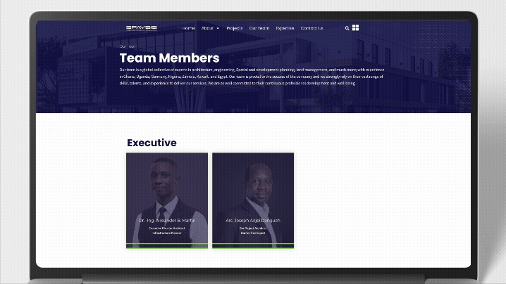 Redesigned interface screenshot