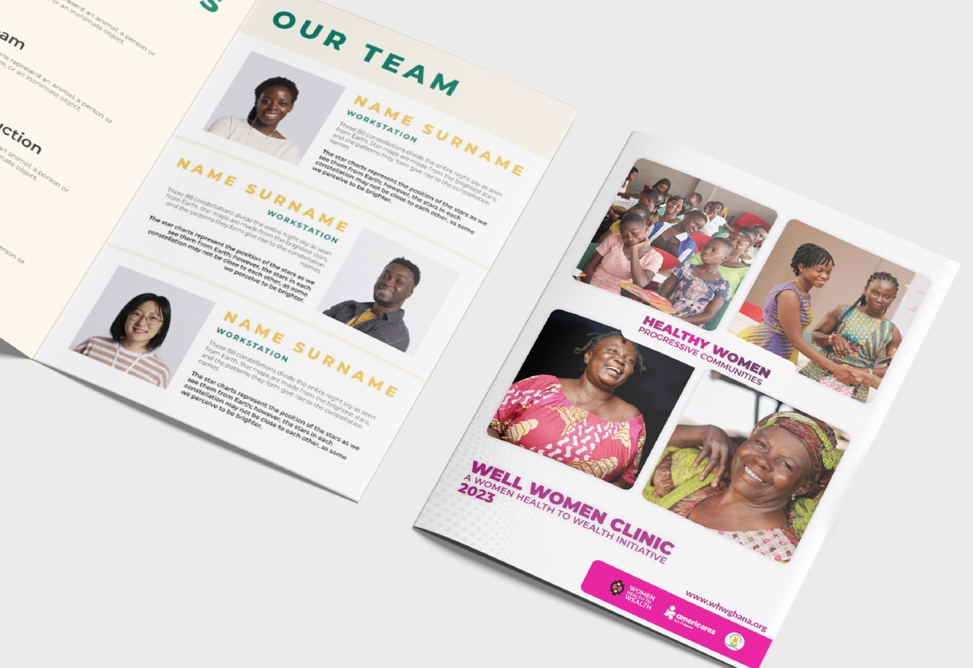 WHW Ghana – Website & Creative Support